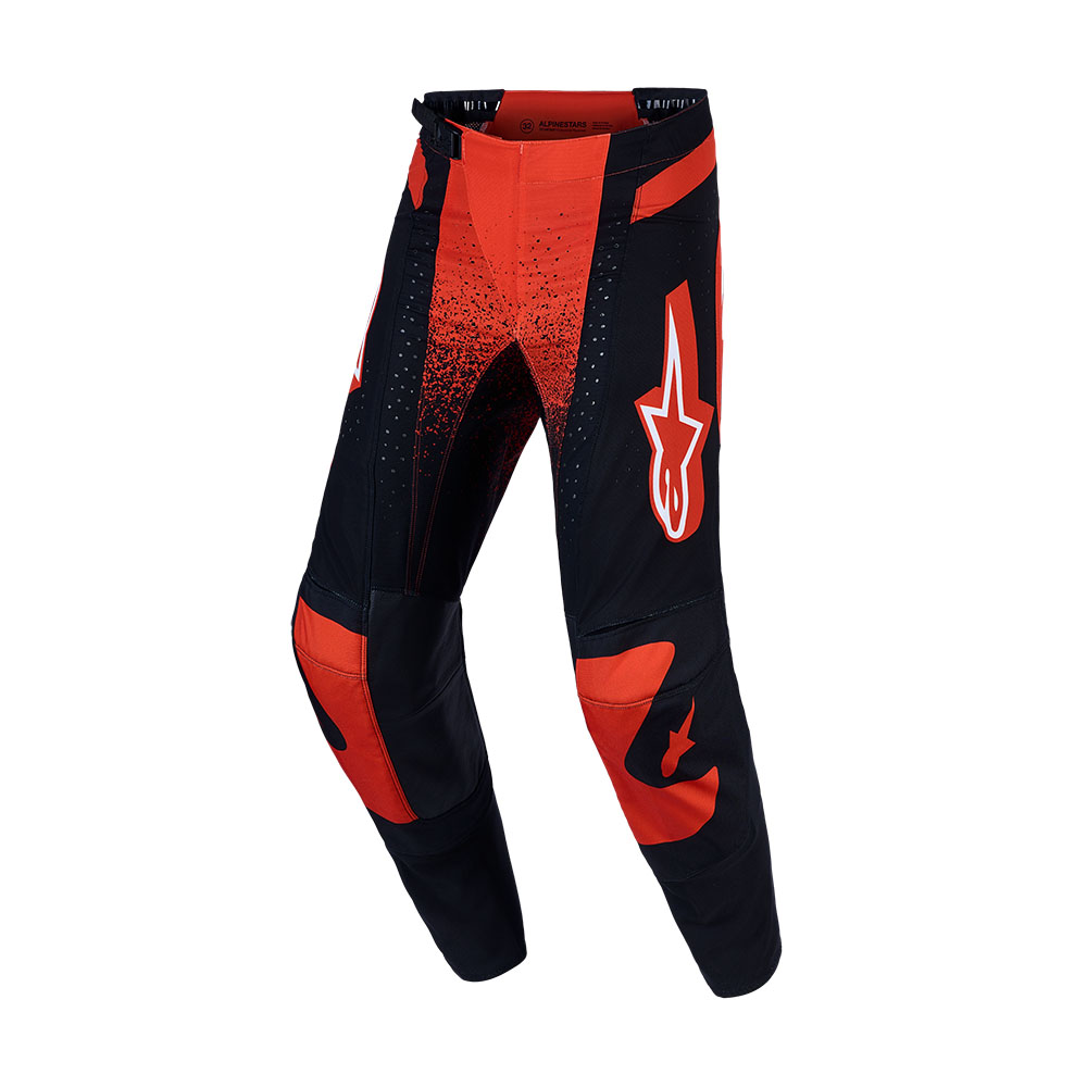 Alpinestars Techstar Swan Motocross Pants Cardinal Red/Black/White - Image 1
