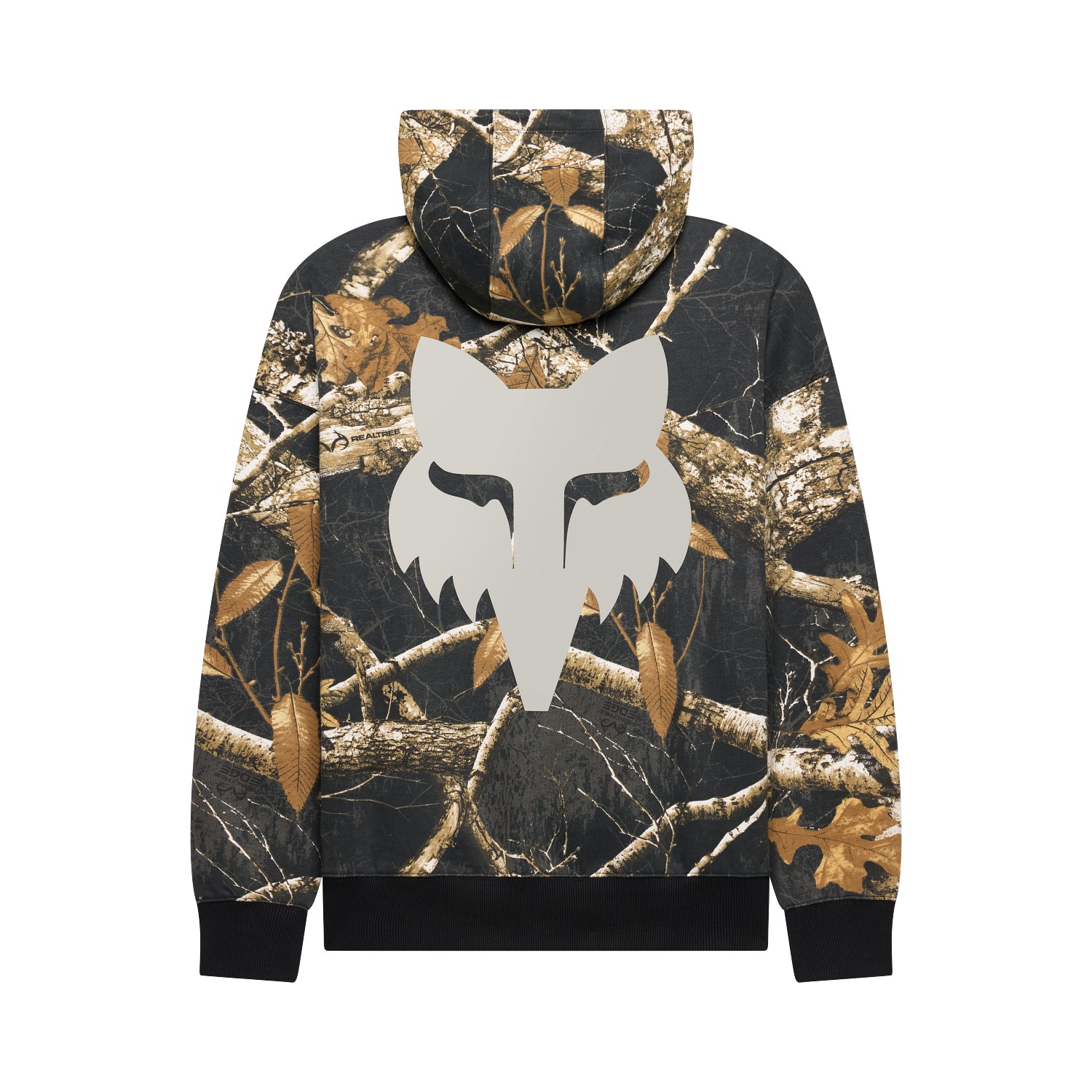 Fox Realtree Fleece Hoody Black/Multi - Image 2