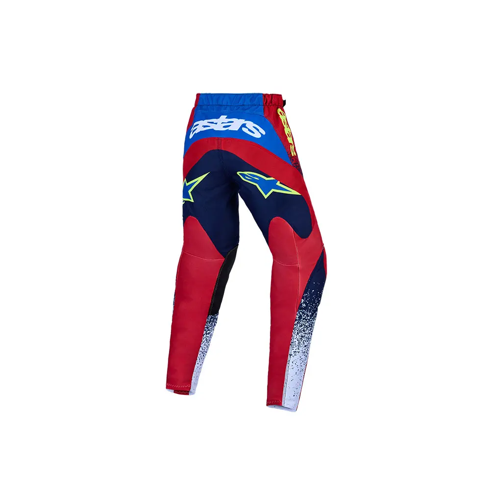 Alpinestars Youth Fluid Drag Motocross Pants Blue/Navy/Fire Red/White