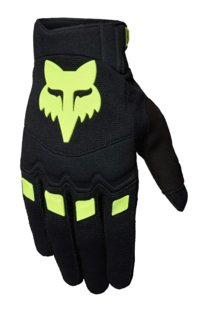 Fox Dirtpaw Drive Motocross Gloves Black/Yellow