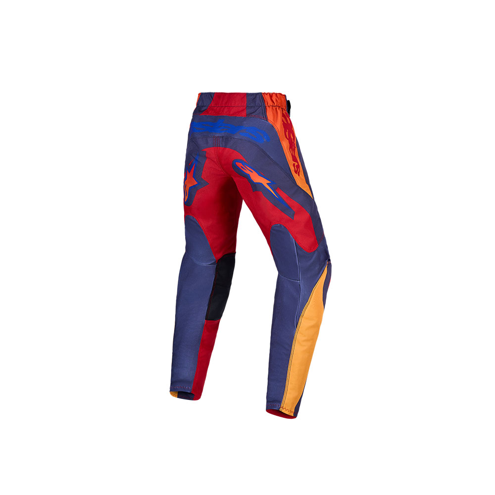 Alpinestars Youth Fluid Hunt Motocross Pants Fire Red/Graystone/Hot Coral - Image 2
