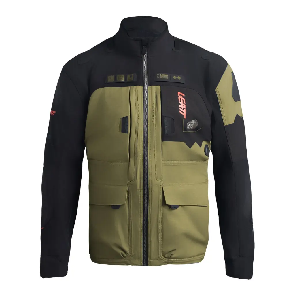 Leatt 6.5 HydraDri Adventure Jacket Khaki Brown