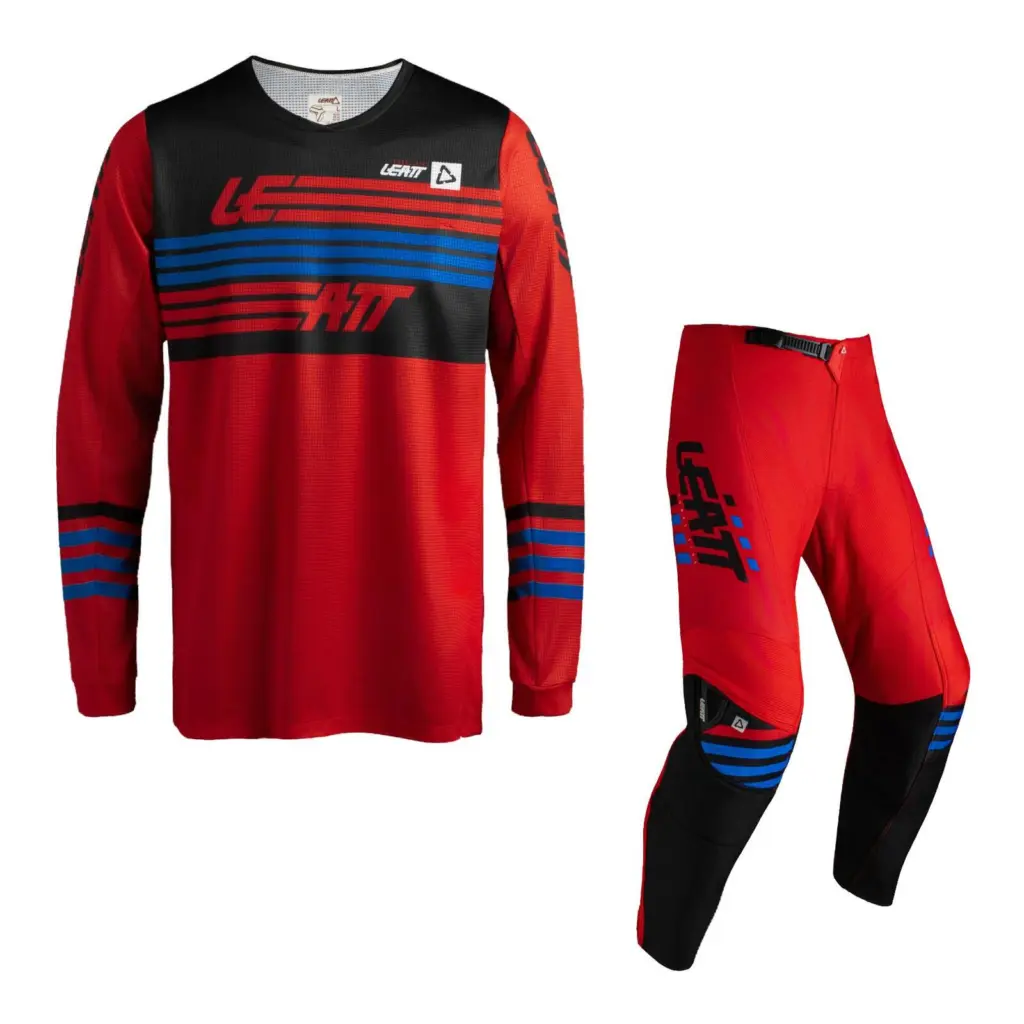 Leatt 3.5 Junior Ride Kit Stripes Red