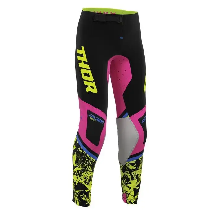 Thor Sportmode Punked Motocross Pants Youth Black/Fuchsia