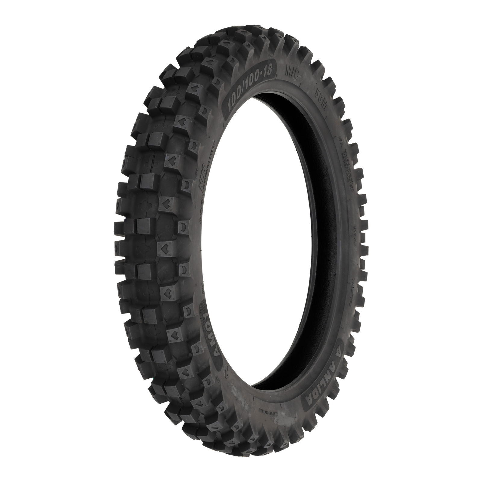 Anlida AM01 80/100-21 Front & 100/100-18 Rear Tyre Set (NHS) - Image 3