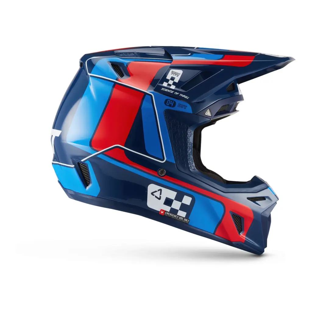 Leatt 8.5 Helmet Kit - Blue / Red (XS/53-54cm)