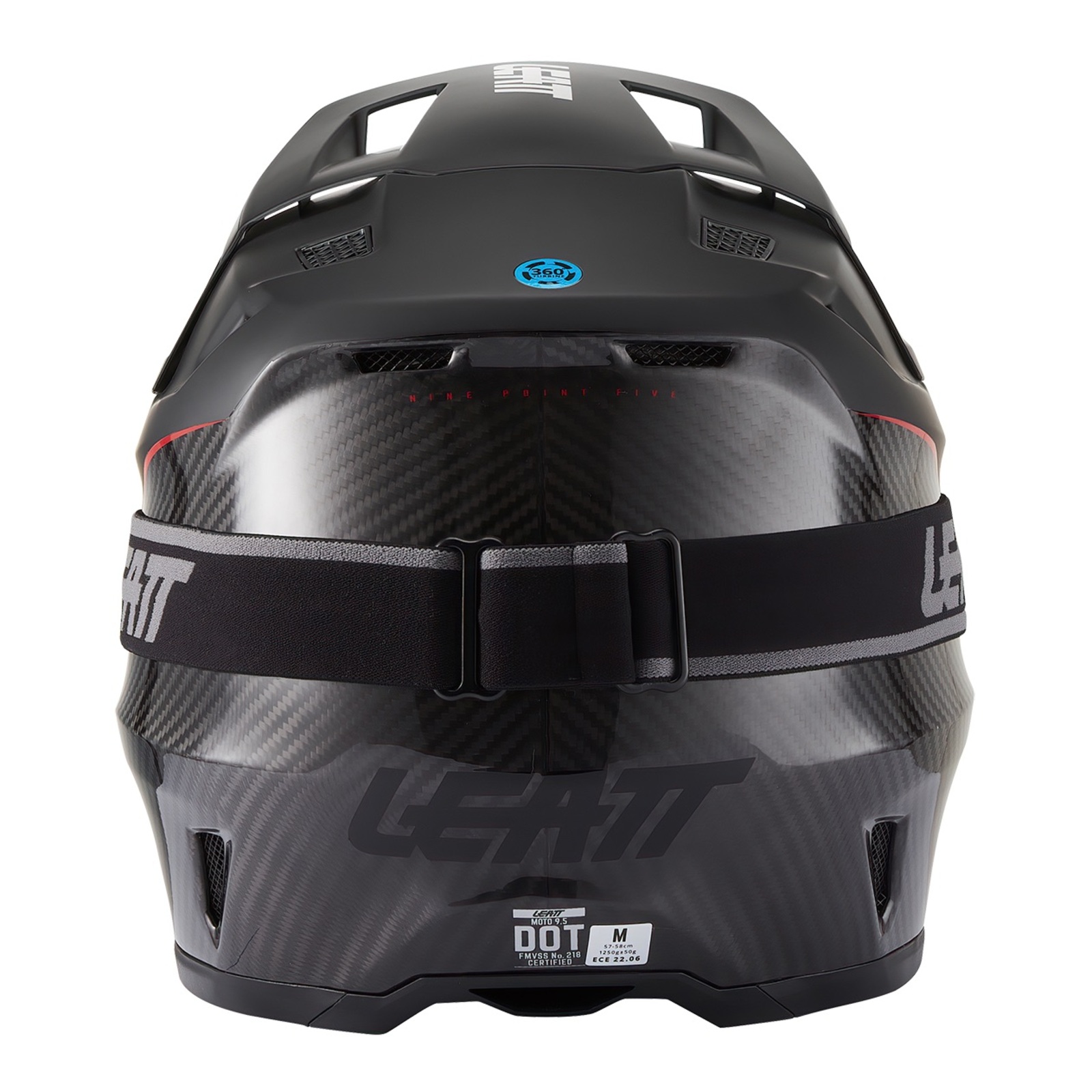 Leatt 9.5 Carbon FIM Motocross Helmet - Image 3
