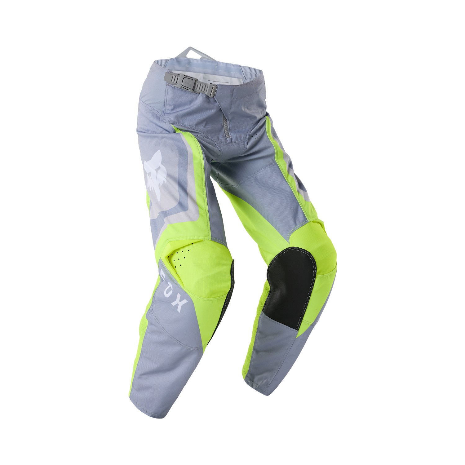 Fox 180 Frame Motocross Pants Youth Grey/Yellow - Image 1