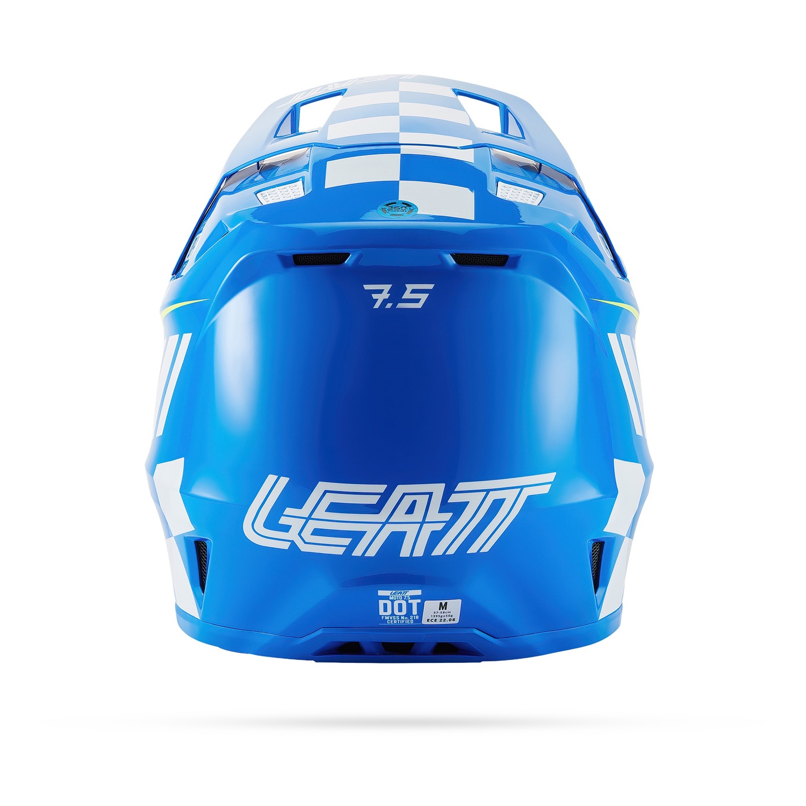 Leatt 7.5 Motocross Helmet Kit Blue - Image 8
