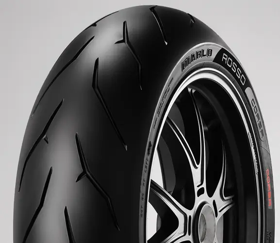 Rear Road Tyre Pirelli Diablo Rosso Corsa (Radial) 200/55-17