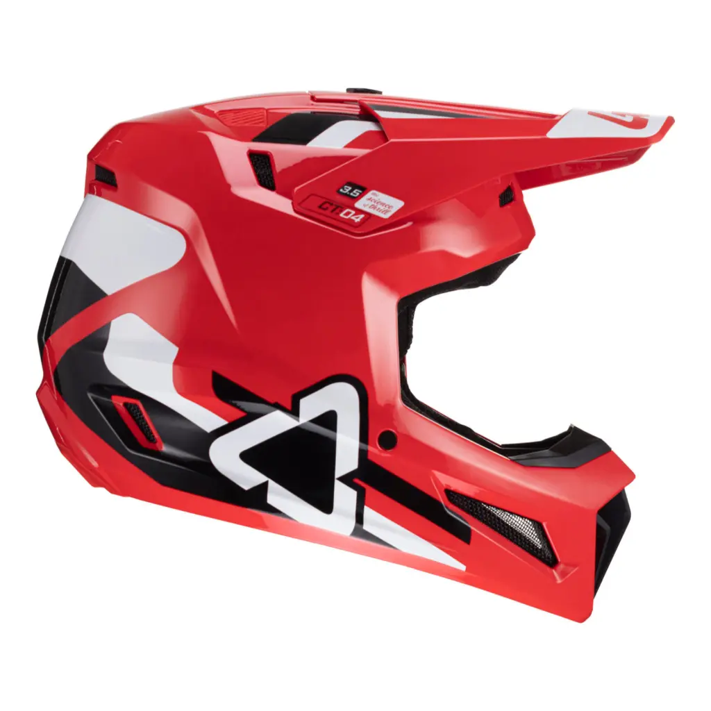 Leatt Moto 3.5 Jr Motocross Helmet Youth Red