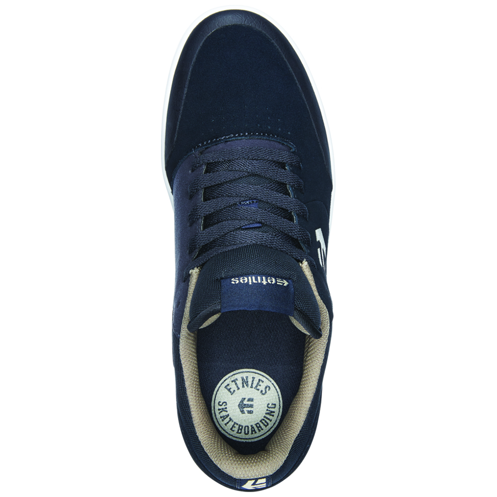 Etnies Marana Shoes Navy/Tan - Image 3