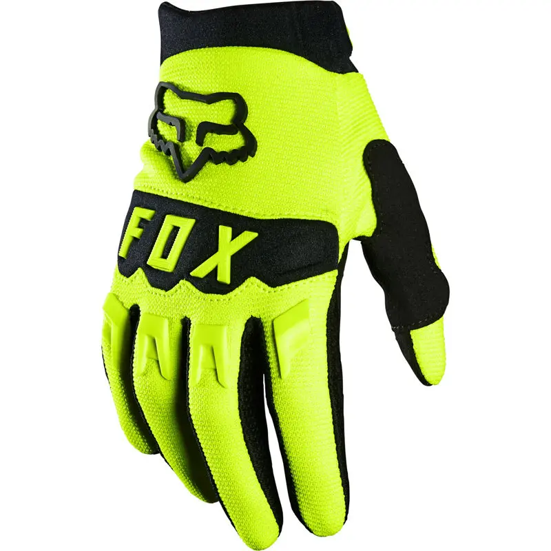 Fox Dirtpaw Motocross Glove Youth Flo Yellow