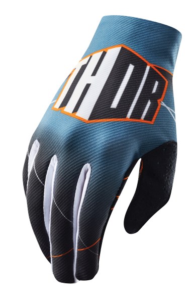 Motocross Gloves Thor 2015 Youth Void Prism Steel - Image 1