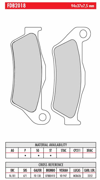 FERODO BRAKE BPADS - Image 80