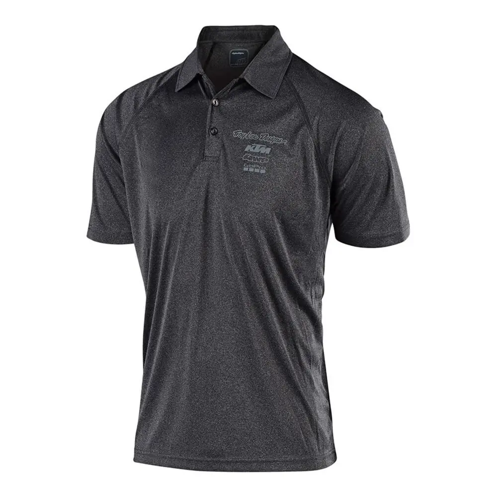 TLD KTM TEAM EVENT POLO CHARCOAL / HEATHER