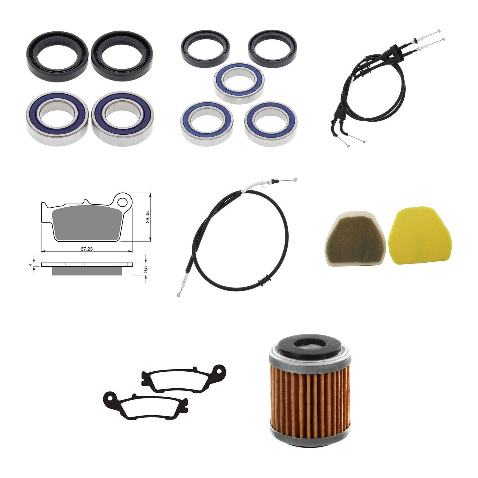 Offroad Refurb Kit - Yamaha YZ450F '10-'13 - Image 1