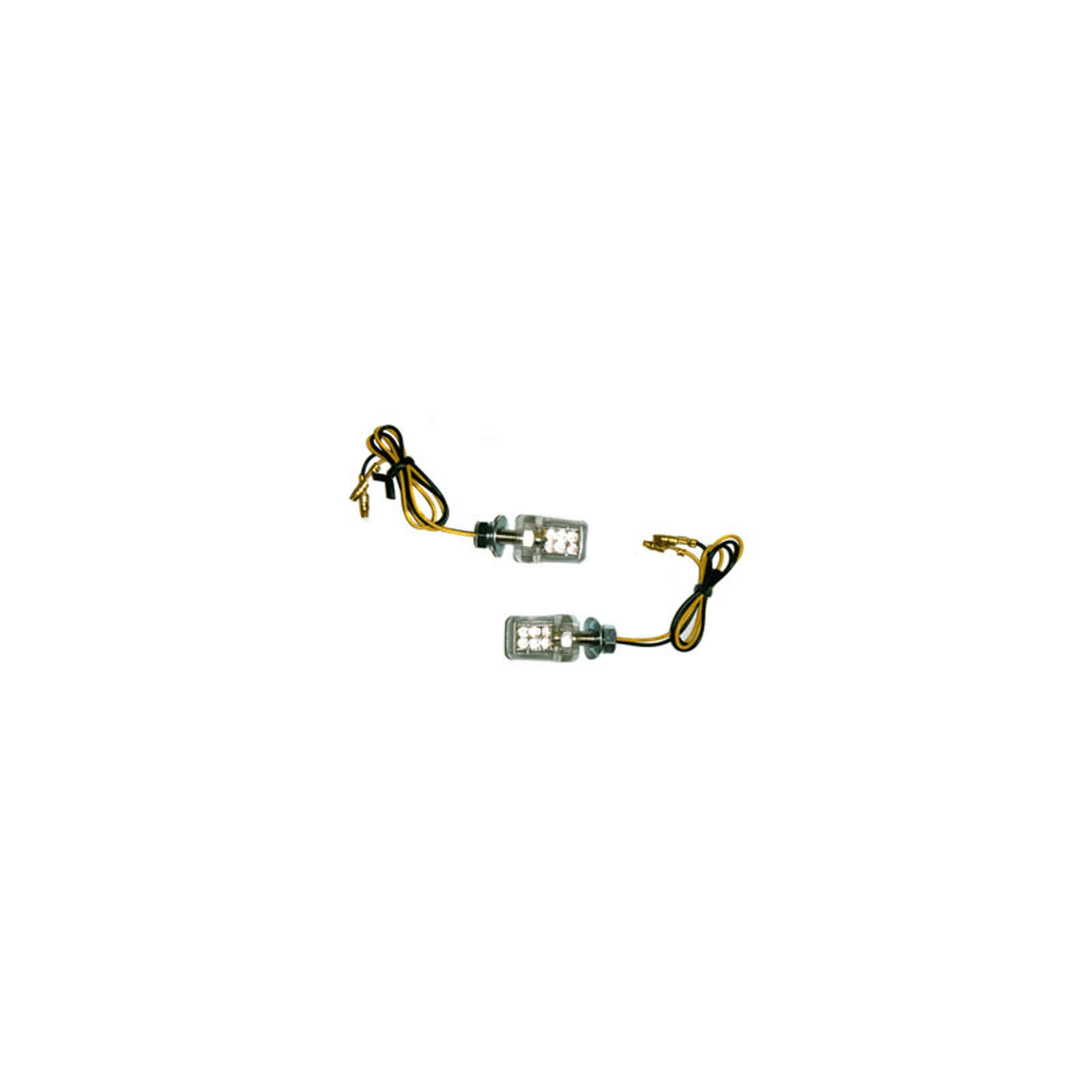 WHITES FLASHER INDICATOR UNI MICRO LED CHR (Pr) - Image 1
