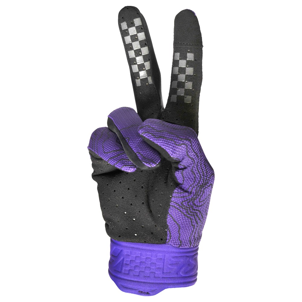 Fasthouse Blitz Swift Gloves Purple - Image 2