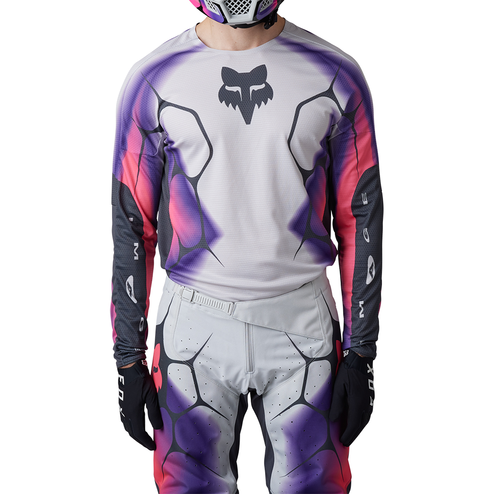 Fox 360 SYZ Motocross Jeresy Light Grey - Image 27