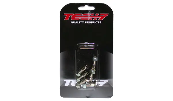 *Sprocket nut & bolt 8x34 mm kit 6pc Tech7                 []