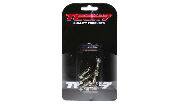 *Sprocket nut & bolt 8x34 mm kit 6pc Tech7                 [] - Image 1