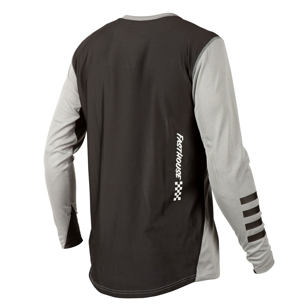 Fasthouse Alloy Roam Long Sleeve Jersey Heather Grey - Image 2