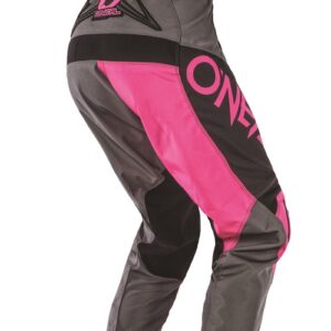 O'Neal Element Factory Ladies Black/Pink Motocross Pants - Image 2