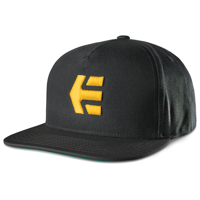 ETNIES ICON SNAPBACK [BLACK/YELLOW] OS - Image 1