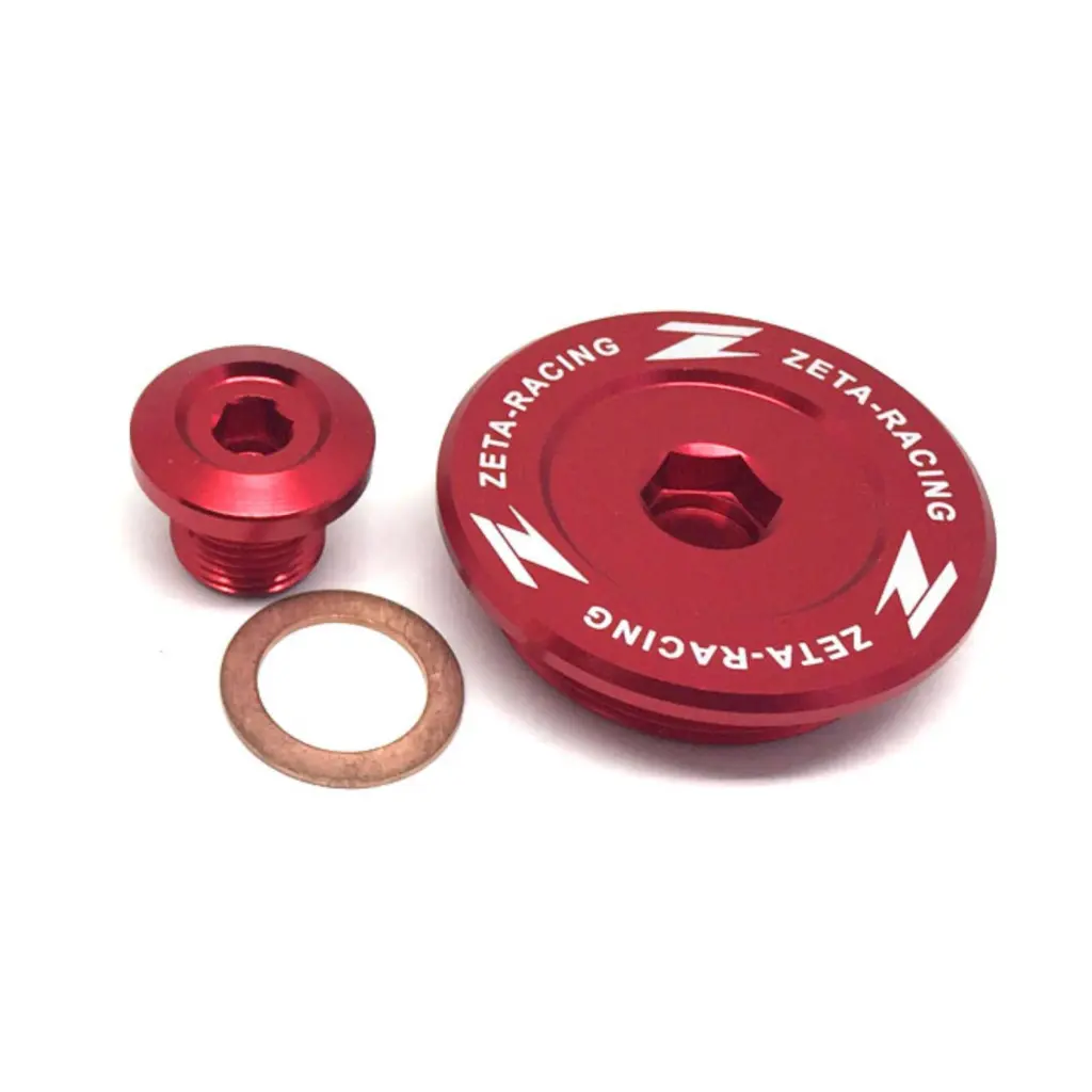 ZETA ENGINE PLUGS SUZ DRZ400S/SM '00- RED