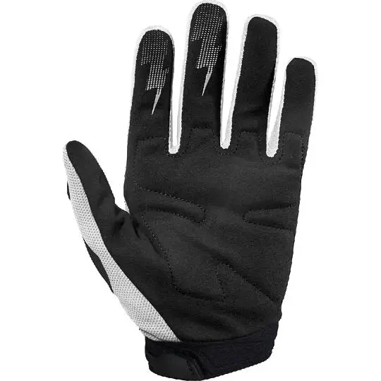 Motocross Glove Fox Dirtpaw Race Youth White