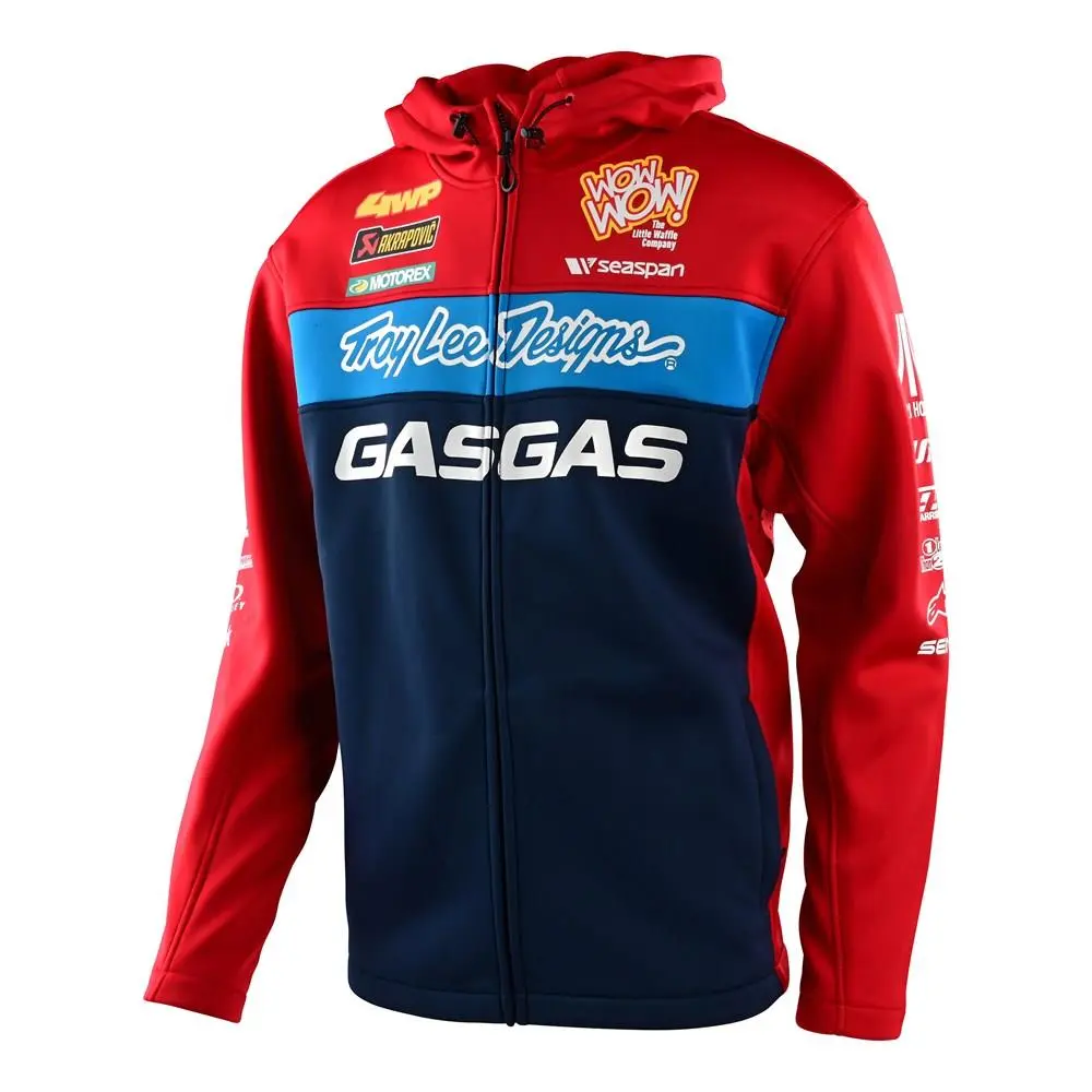 Troy Lee Designs x GasGas Team Pit Jacket Red/Navy