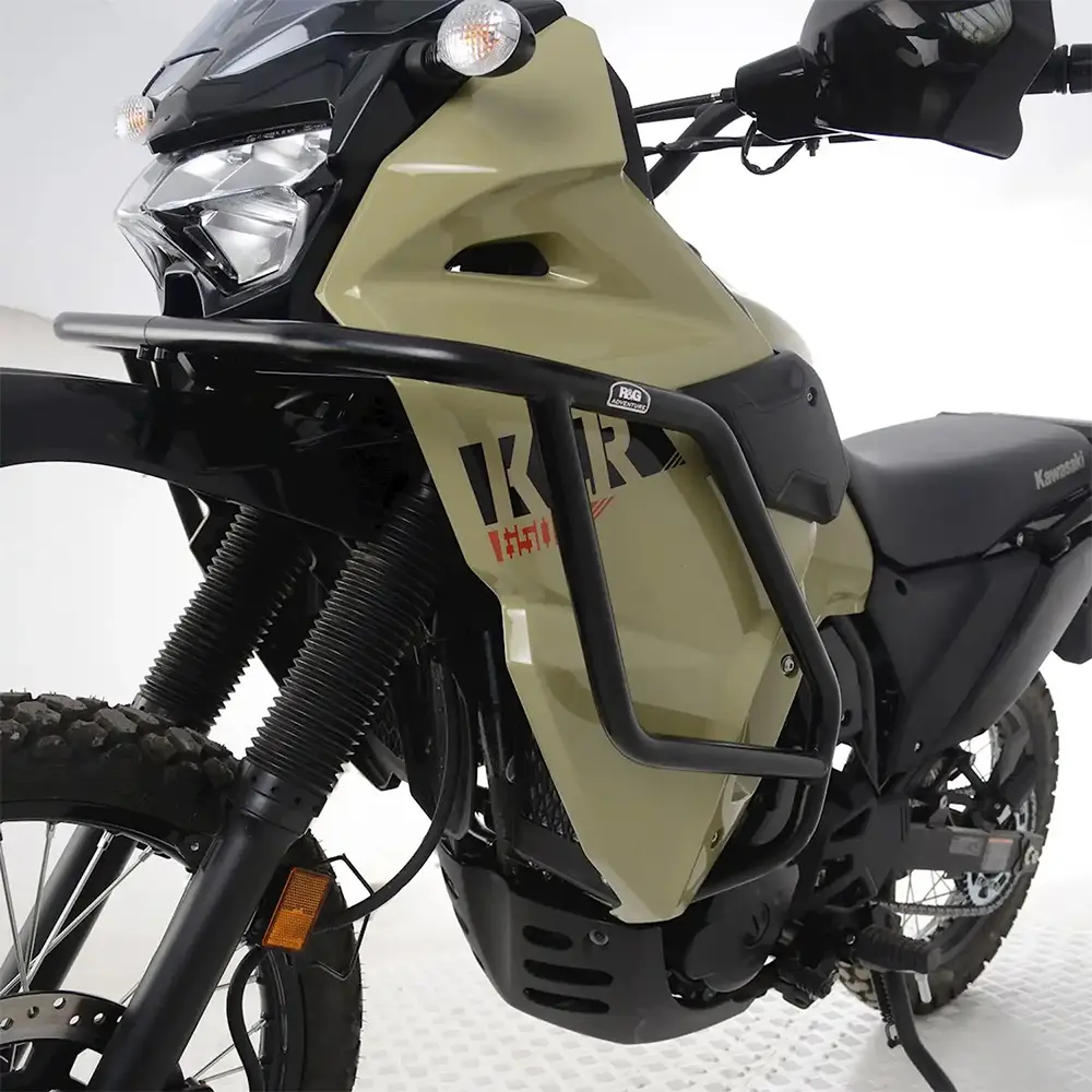 R&G Adventure Bars for Kawasaki KLR 650 22- Black