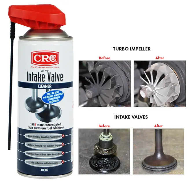 CRC GDI Valve Intake Cleaner 400ml pack 6                  []