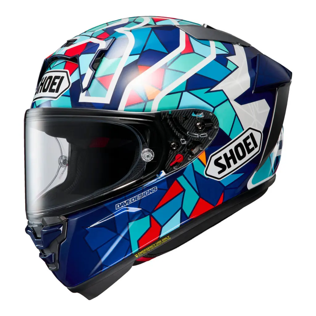 Shoei X-SPR Pro Road Helmet Marquez Dazzle TC10