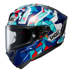 Shoei X-SPR Pro Road Helmet Marquez Dazzle TC10 - Image 1