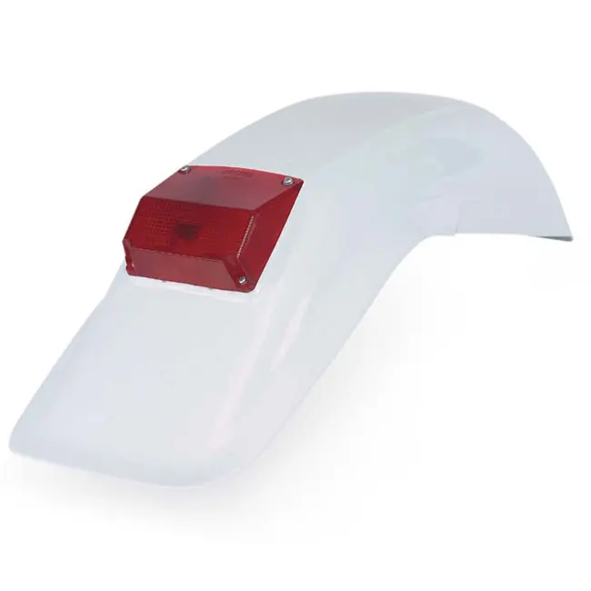 Baja Rear Fender Universal White Acerbis []