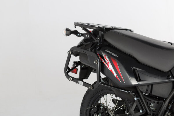 SW MOTECH QUICK-LOCK EVO SIDE CARRIER. BLACK - Image 1