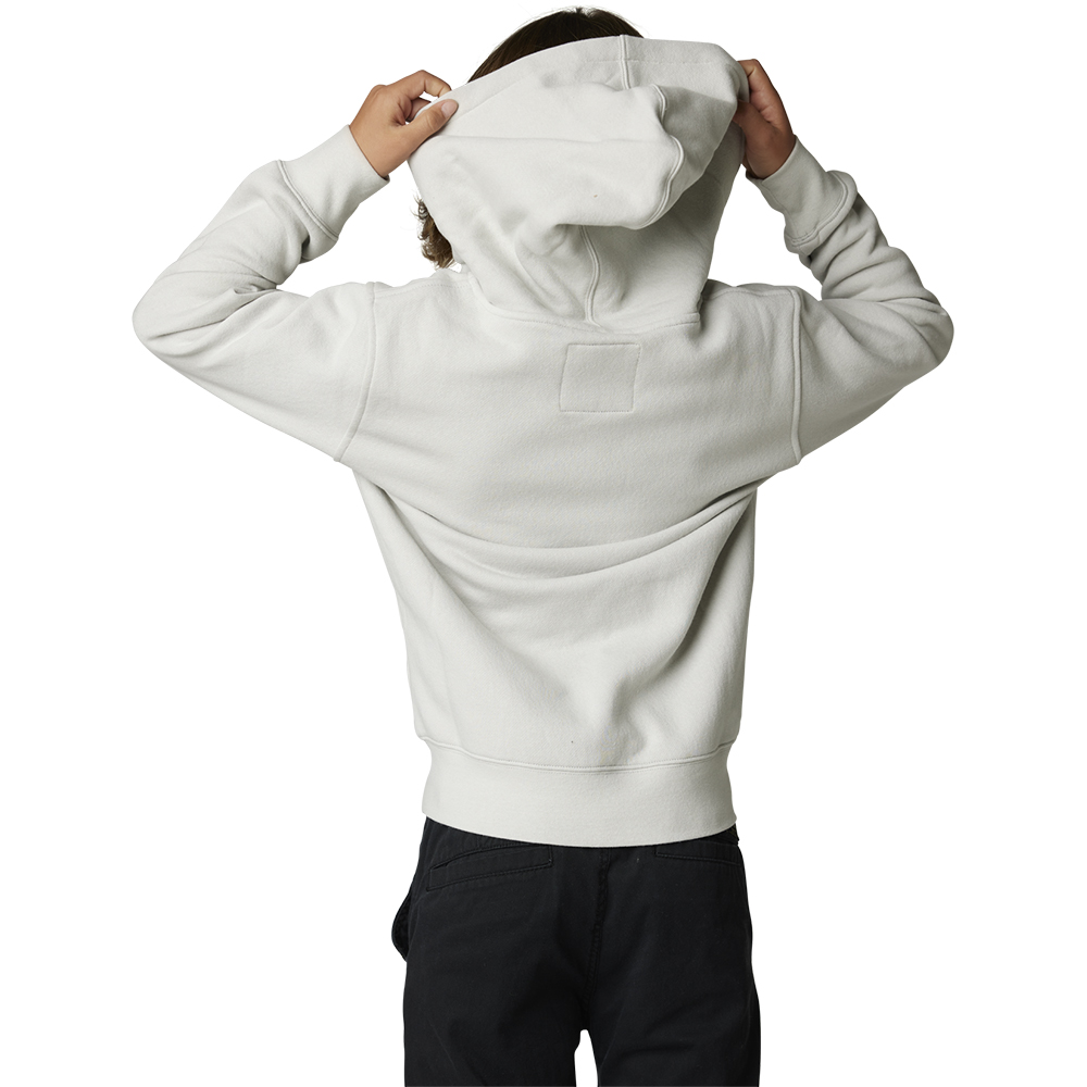 Fox Detonate Zip Fleece Hoody Youth Light Grey - Image 3
