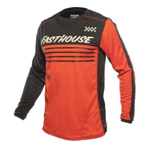 Fasthouse Classic Mercury Long Sleeved Jersey Black/Red - Image 1