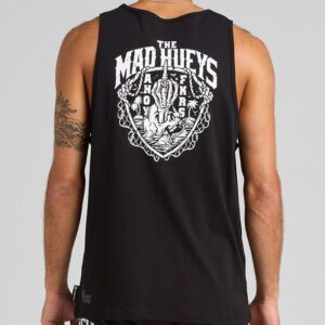 The Mad Hueys Portside Ahoy Fkrs Tank Black - Image 1