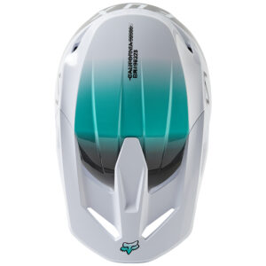 Fox V1 TOXSYK MIPS ECE Motocross Helmet White - Image 4