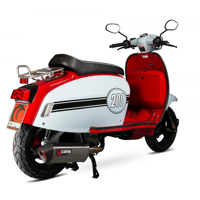Scomadi TL200 16-17 Serket Full System S/ Steel - Image 1