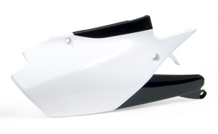 SIDE PANELS RTECH YAMAHA MADE IN ITALY YZ450F 18-21 YZ250F YZ450FX 19-21 YZ250FX 20-21 WHITE BLACK - Image 1