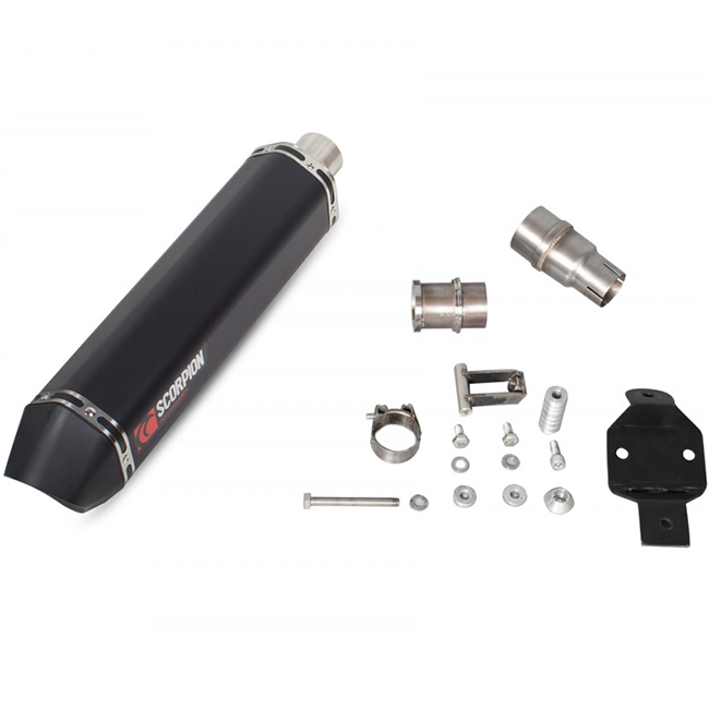 Piaggio MP3 400 08-13 500 08-1 Serket Slip-on Blk Ceramic - Image 1