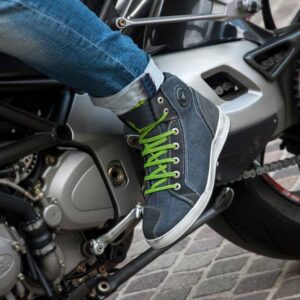 KANSAS FABRIC/LEATHER URBAN BOOTS ANTHRACITE 47 - Image 3