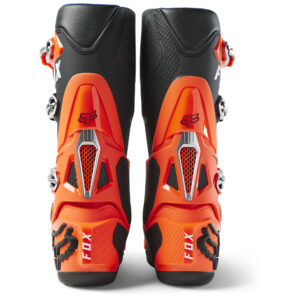 Fox Instinct Motocross Boots Flo Orange - Image 5