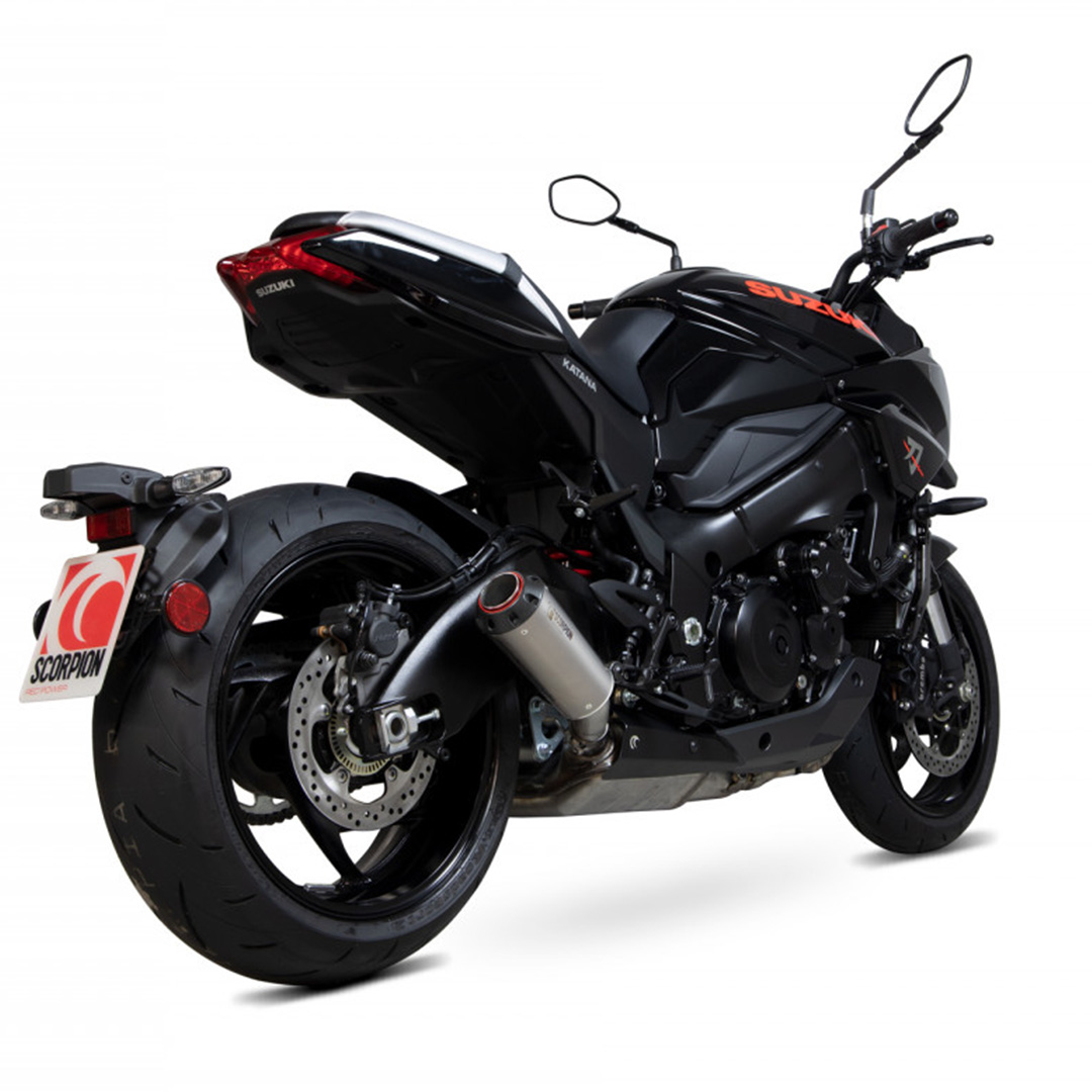 Suzuki Katana 2019-22 Half Sys tem Red Power Titanium - Image 1