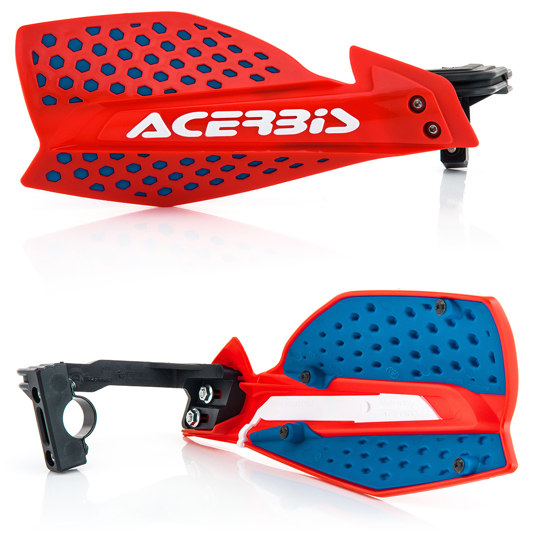 X-Ultimate handguard Red/ Blue Acerbis - Image 1