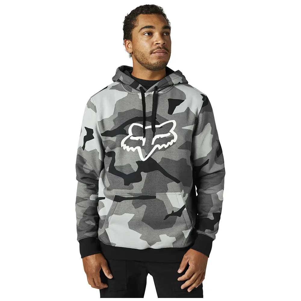 Fox Legacy Foxhead Pullover Hoody Black Camo